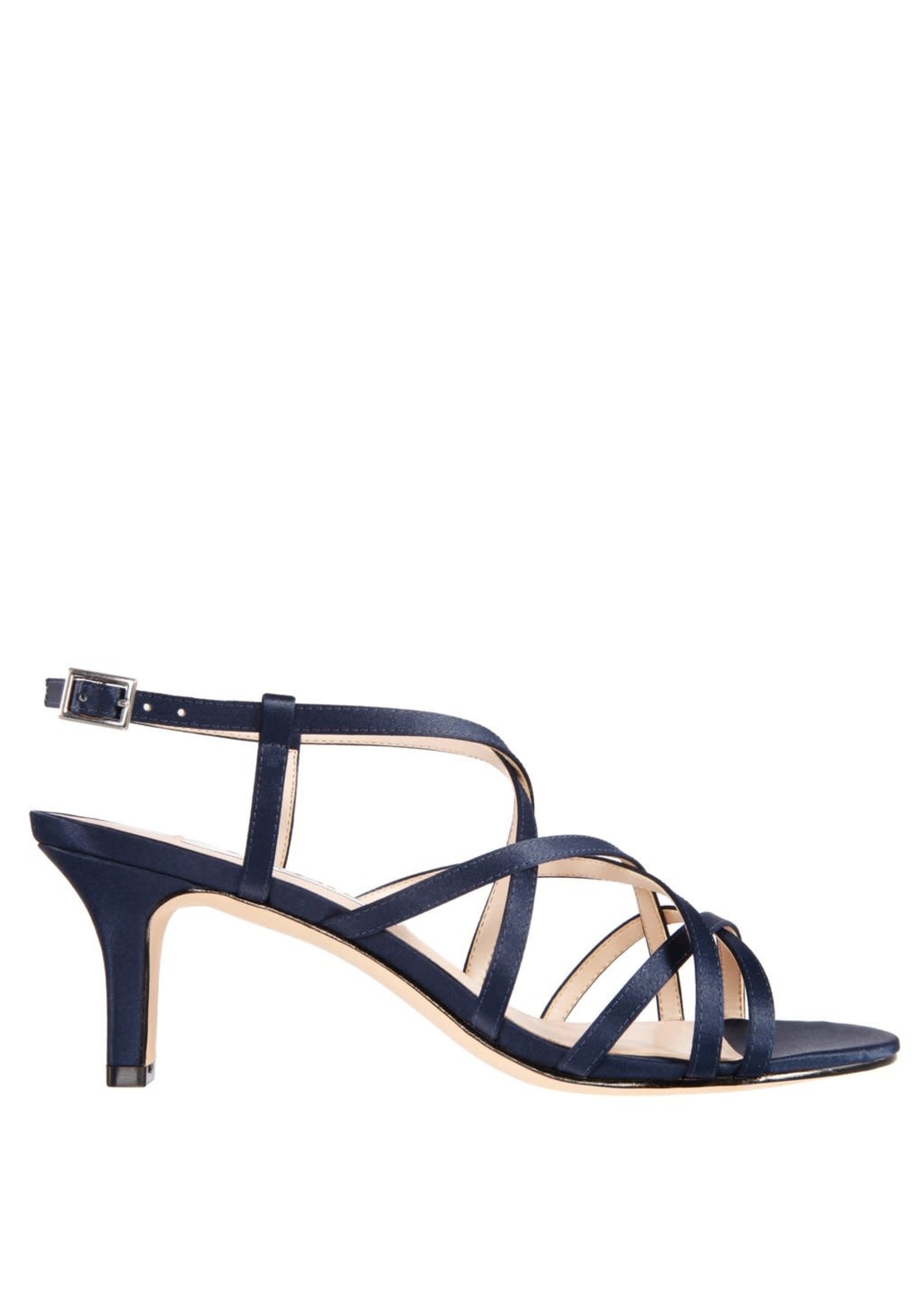 Nina Footwear Neptune New Navy Luster Satin by Nina Footwear