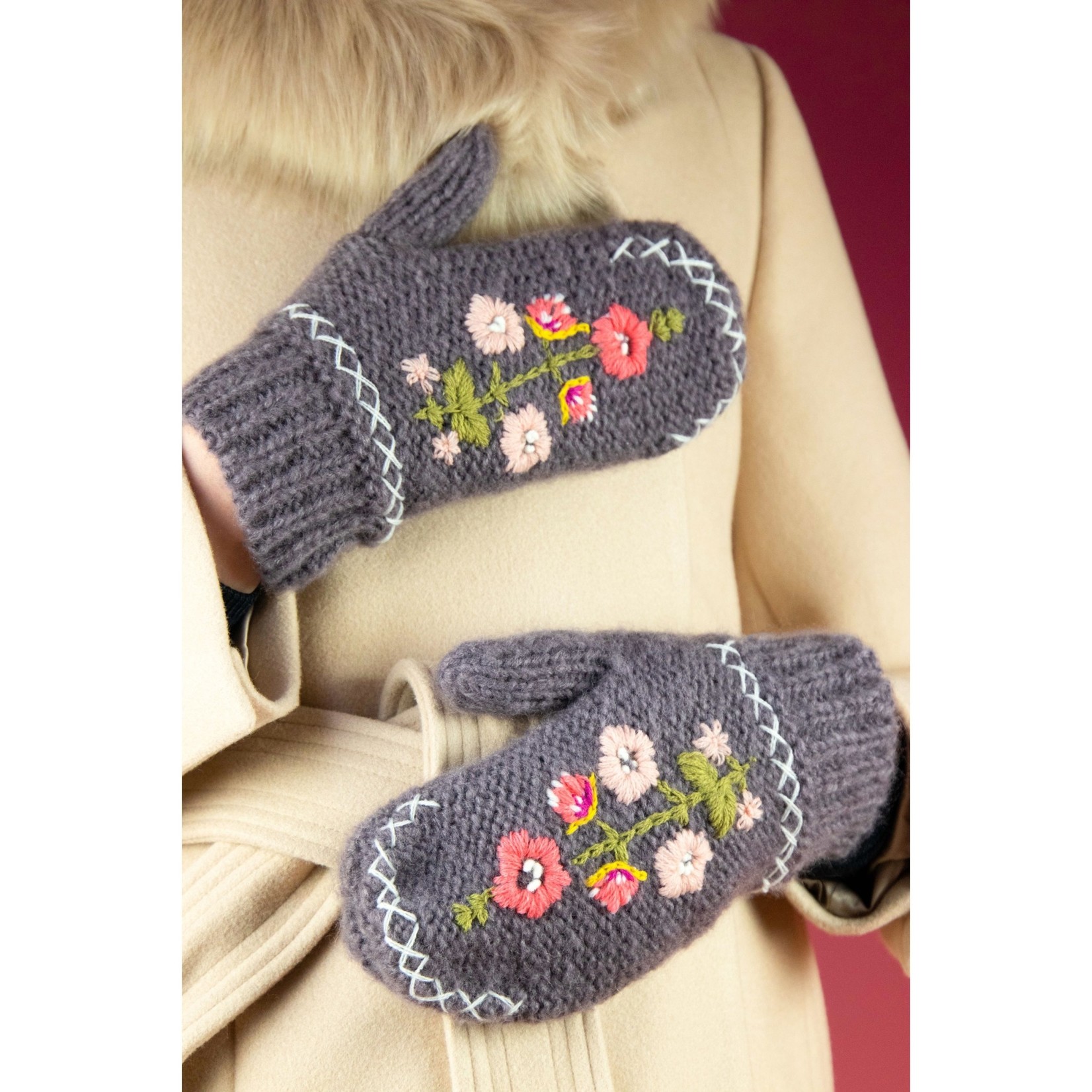 Powder Design Heidi Mittens - Heather by Powder Design