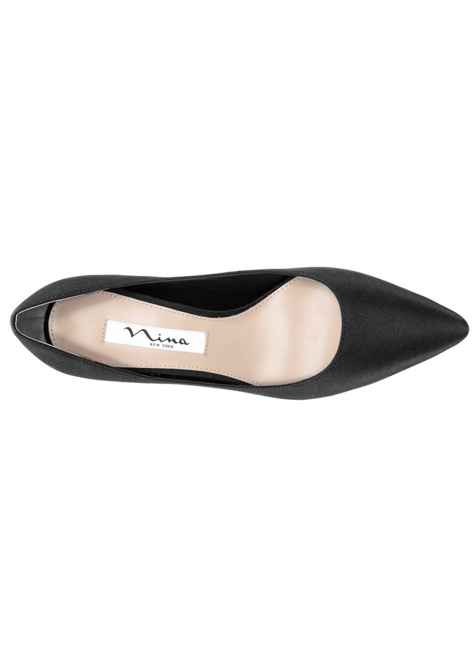 Nina Footwear Nina60 Black Peau  by Nina   size 8.5 Final Sale No Box