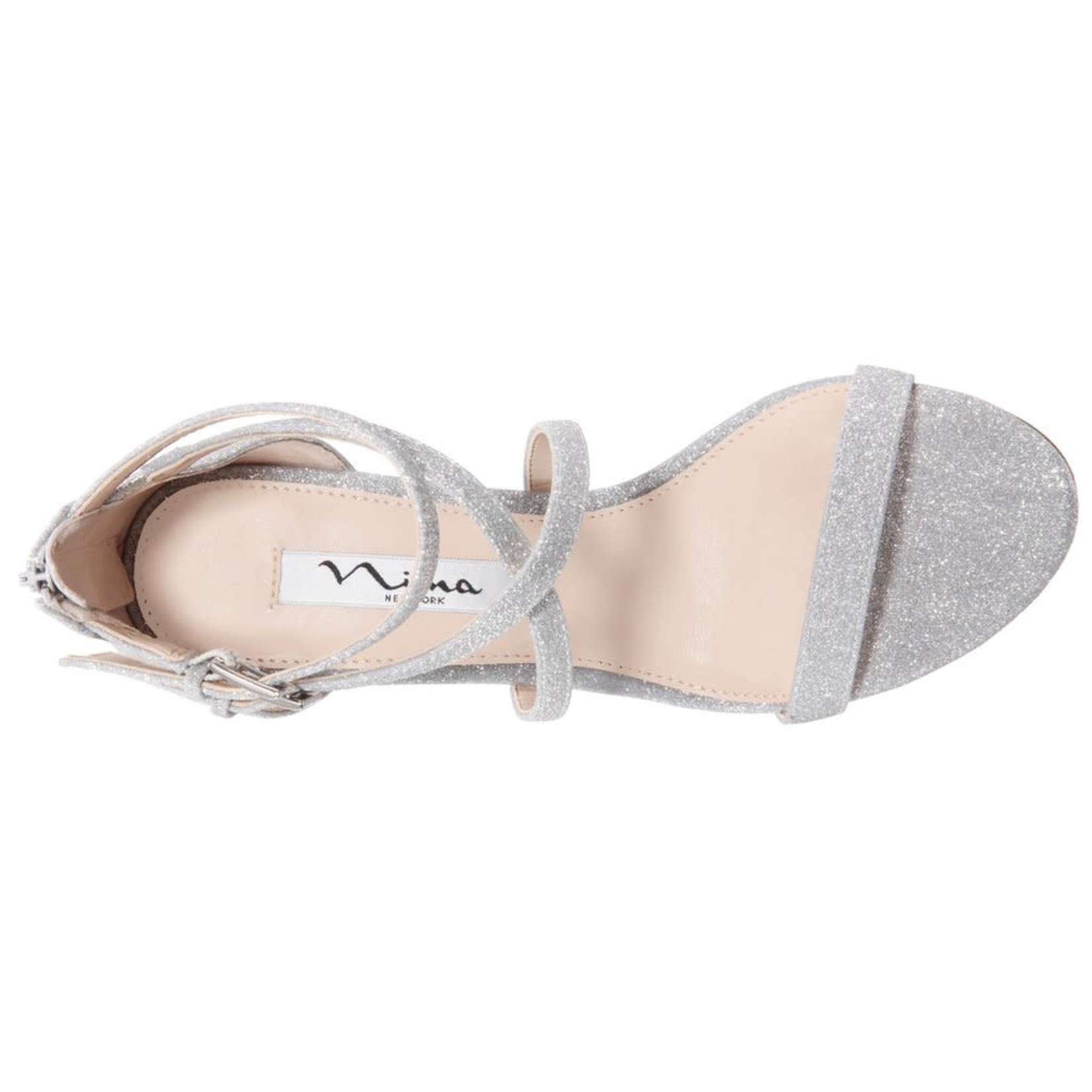 Shari New Silver by Nina Footwear - For The Love of Shoes NY