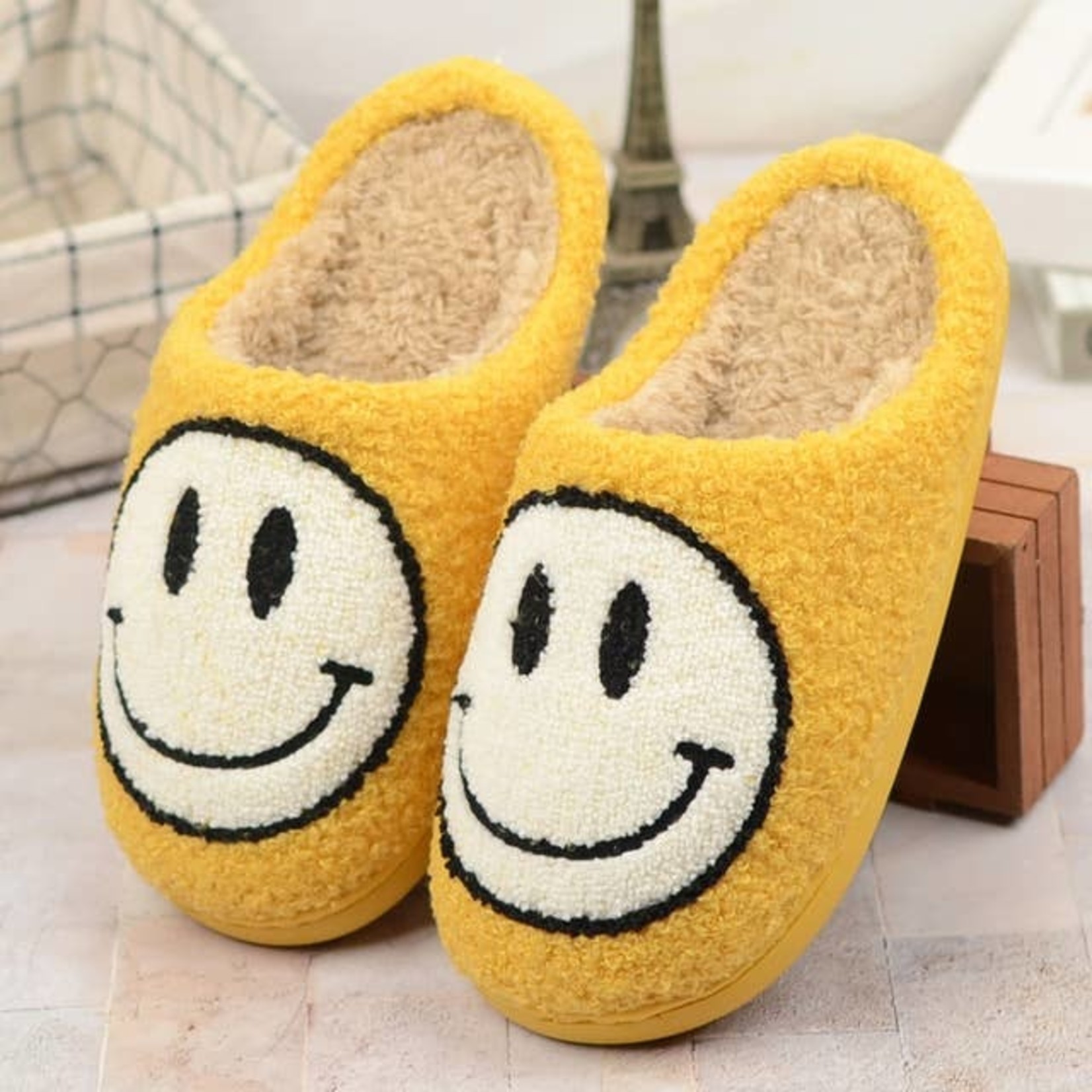 Smile Face Slippers Assorted