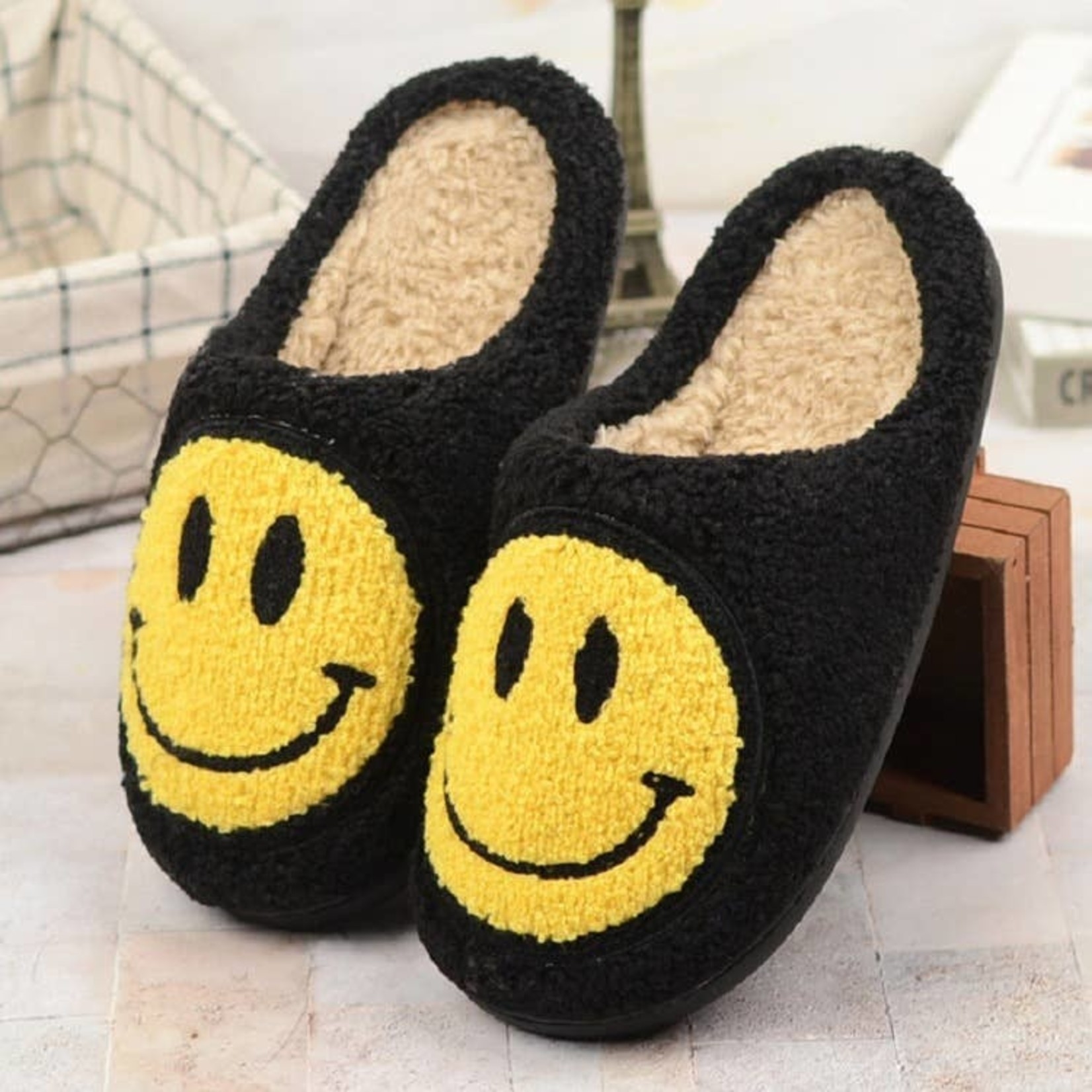 Smile Face Slippers Assorted