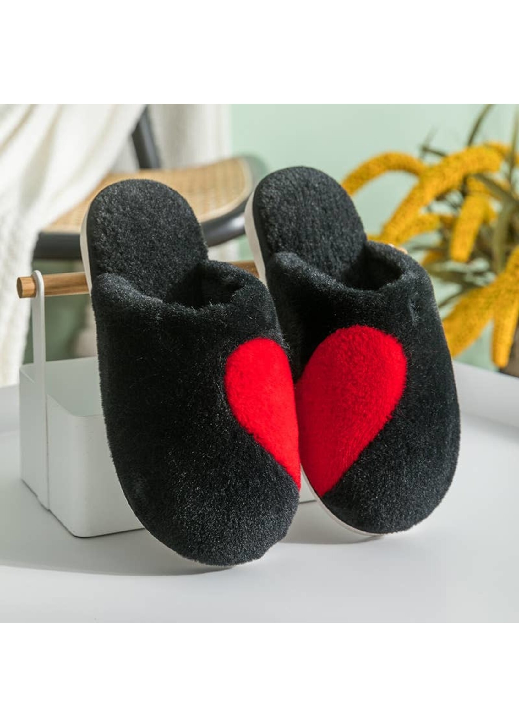 Heart Love  Slip on Slippers