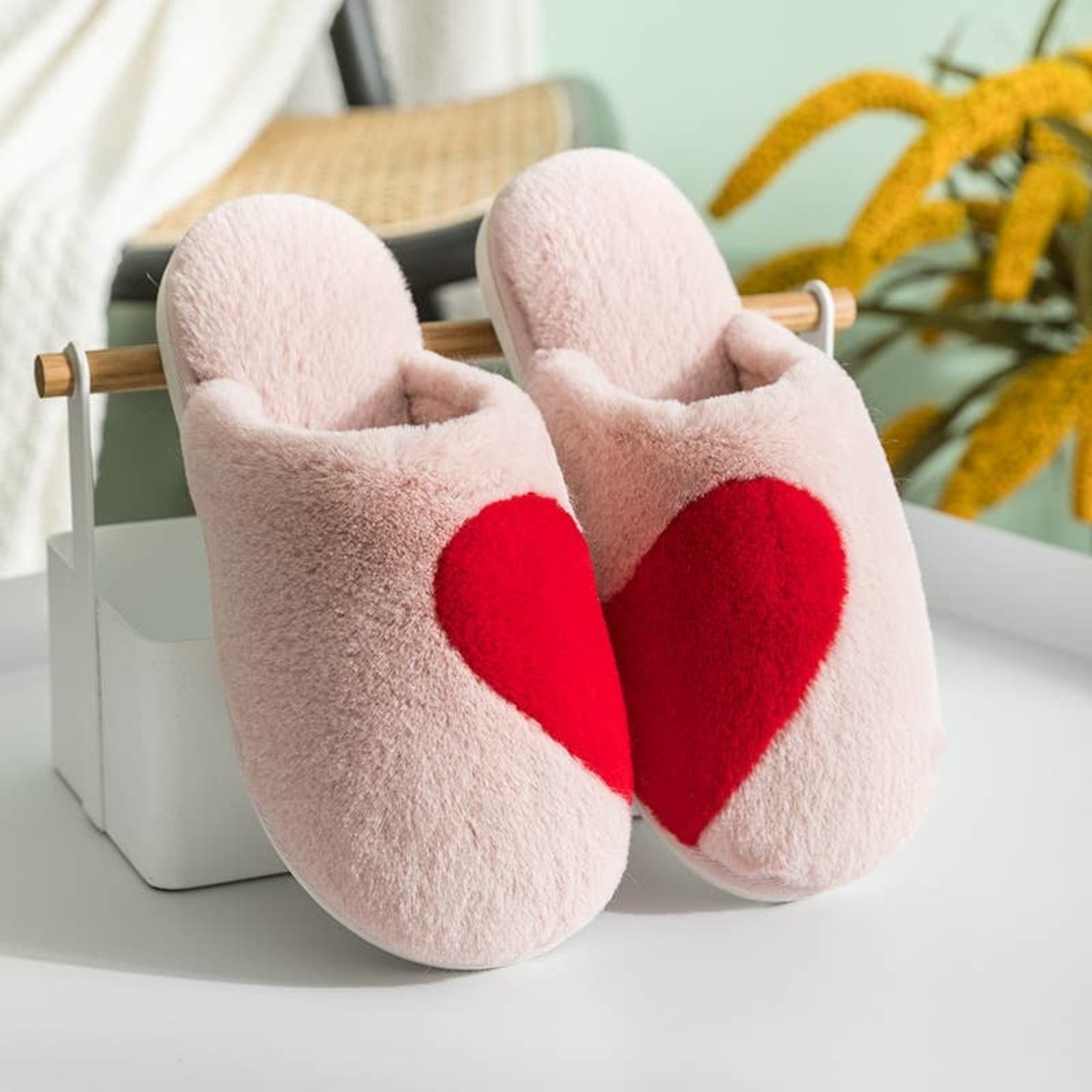 Heart Love  Slip on Slippers