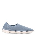 Eric Michaels Lucy Powder Blue Slip Ons by Eric Michaels