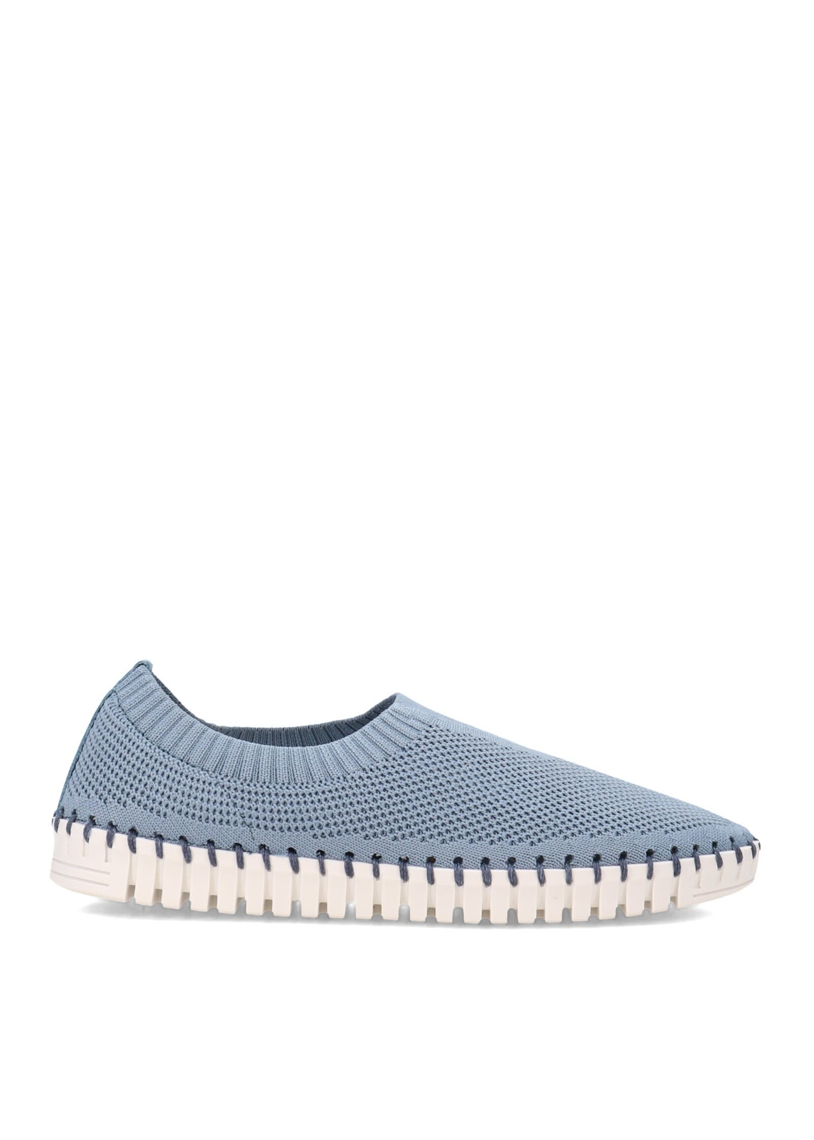 Eric Michael Lucy Powder Blue Slip Ons by Eric Michaels