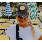 Katydid Smile Face Trucker Hat Black