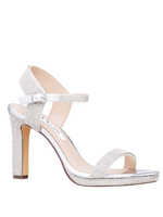 Nina Footwear Raquela True Silver Crystal by Nina