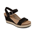 Aetrex Sydney Quarter Strap Adjustable Espadrille  Aetrex