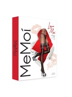 MeMoi French Sheer Thigh High Black  Final Sale