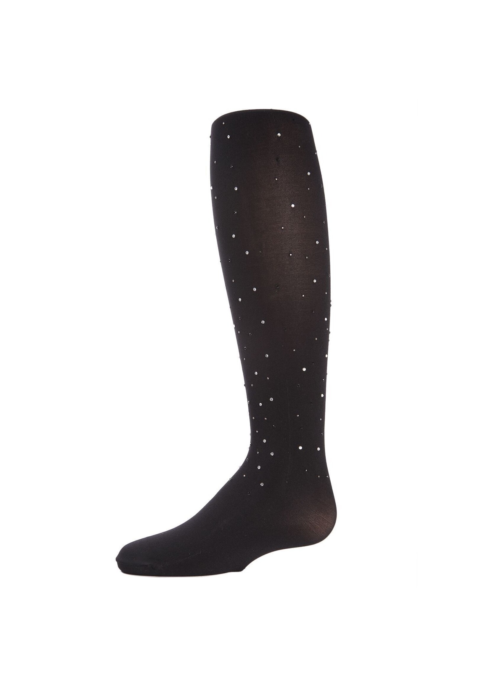 MeMoi Girls Studded Beauty Tights Black  Final Sale