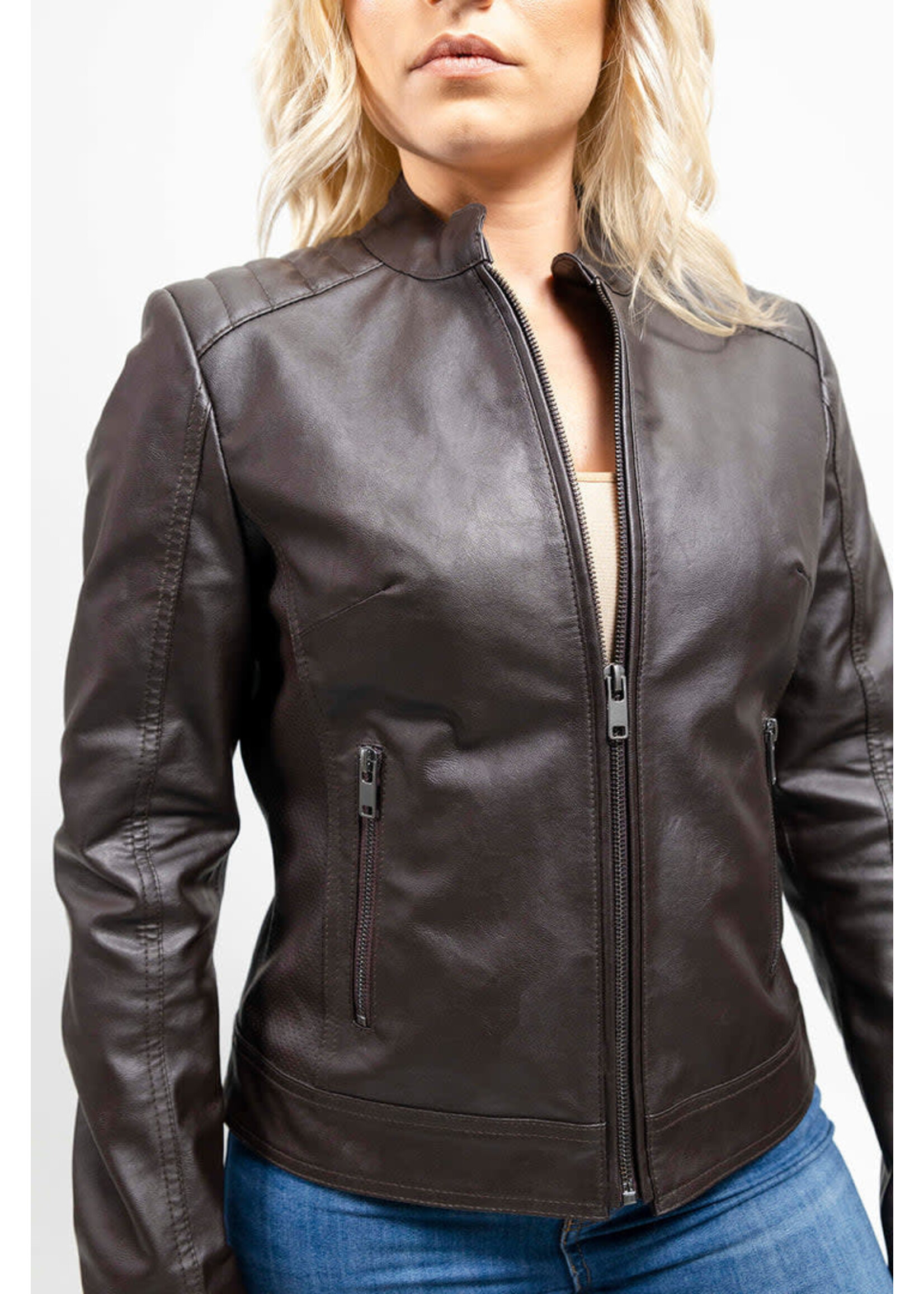 Whet Blu Beverly Vegan Leather Jacket