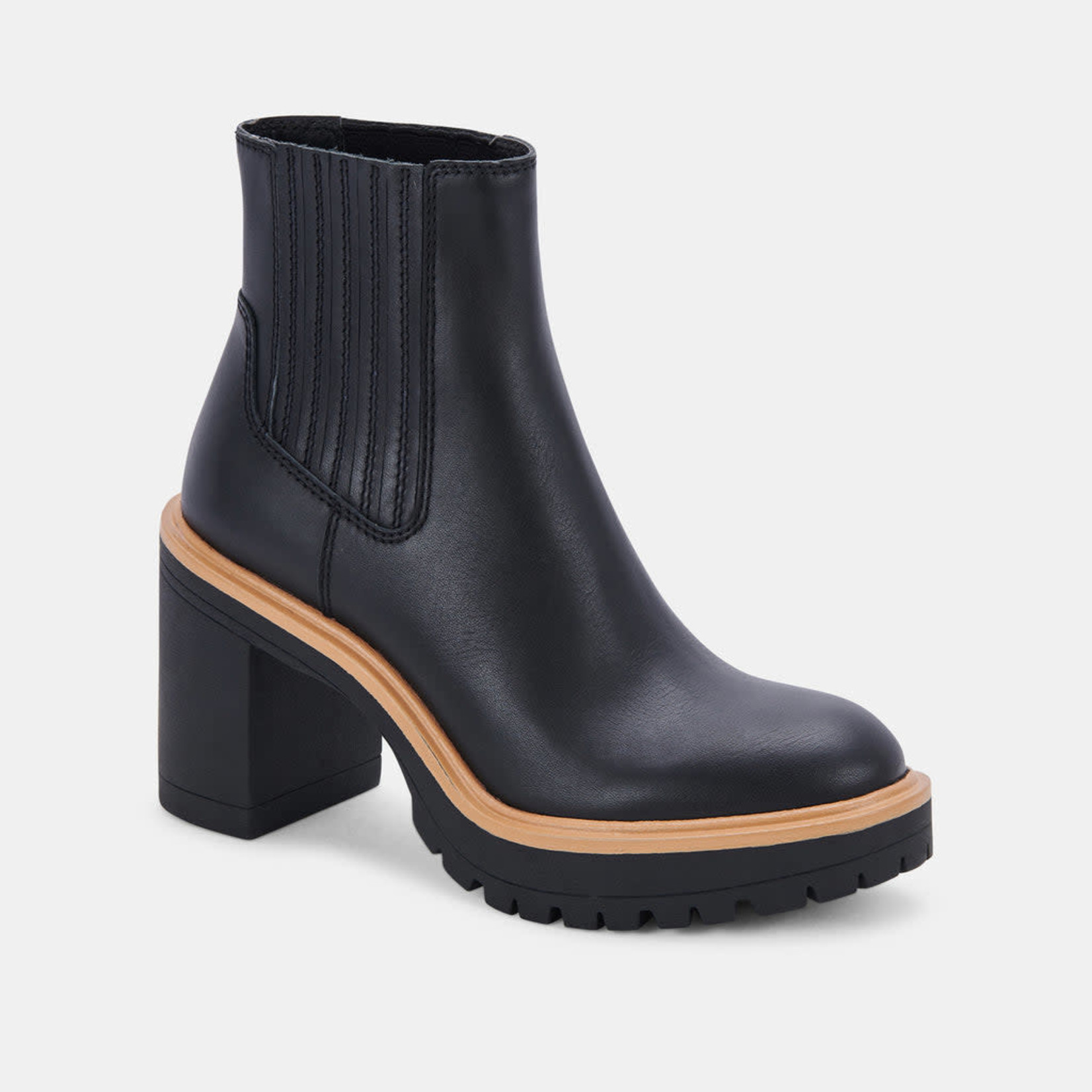 Caster H20 Black Leather by Dolce Vita - For The Love of Shoes NY