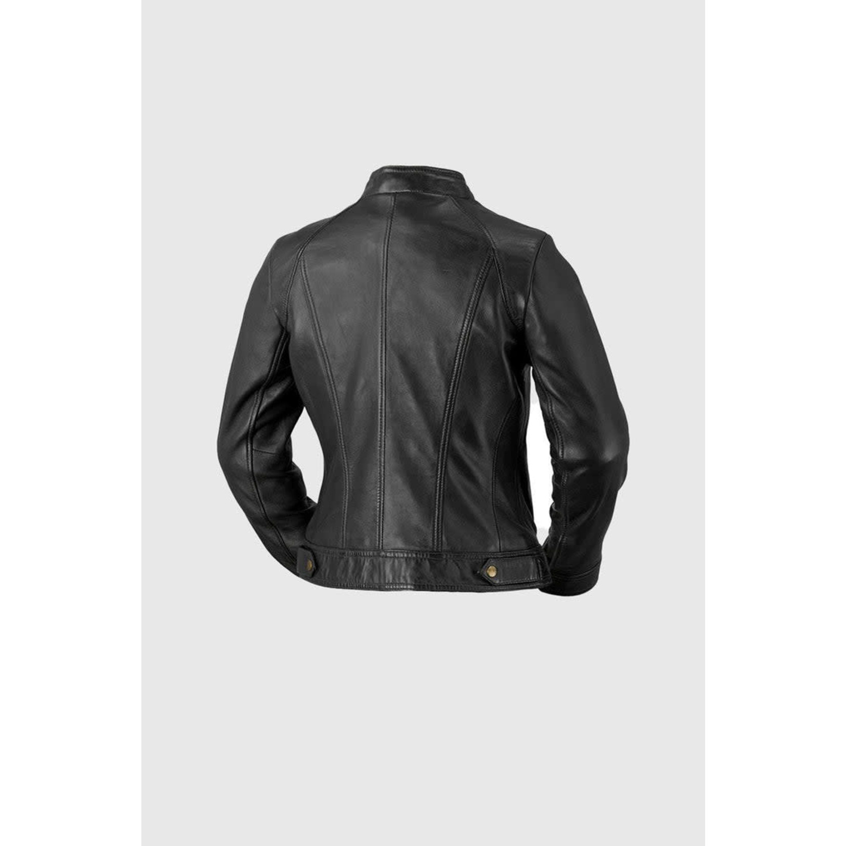 Whet Blu Favorite Black Leather Moto Jacket