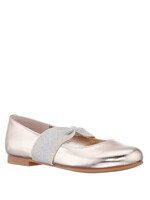 Nina Footwear Krissy in Gold Metallic Ballet Flat for Tweens By Nina Footwear