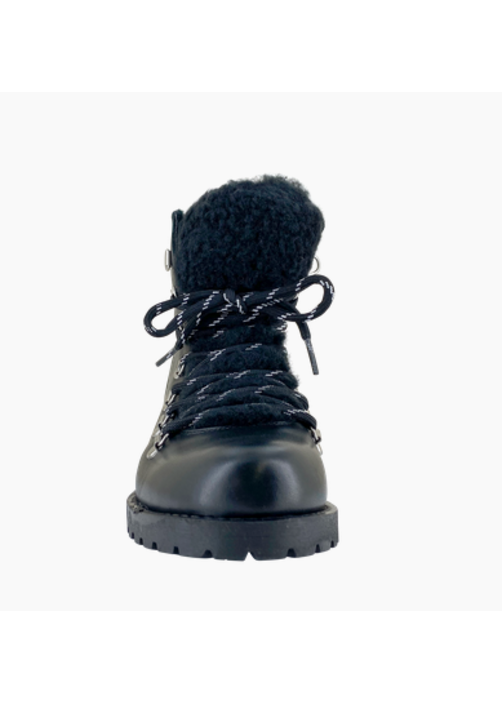 Eric Michael Franki Black Leather Boot By Eric Michaels