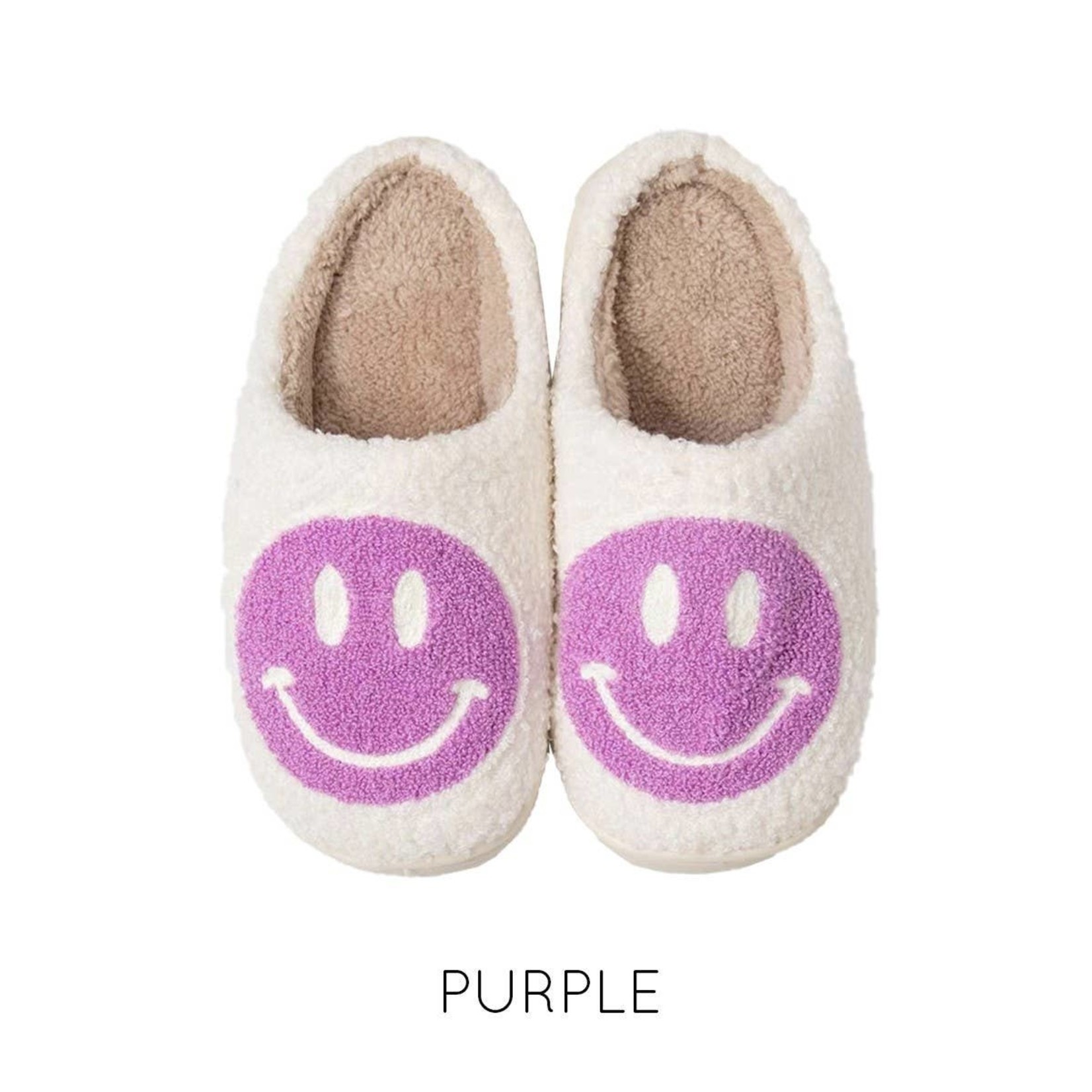 Smile Face Slippers Assorted