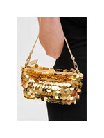 Urban Expressions Twiggy Gold Mirror Evening Bag by Urban Expressions