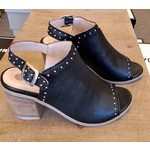 Eric Michael Tabitha Studded Black Leather by Eric Michael