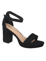 Tracee Black 3" Heel Platform Sandal