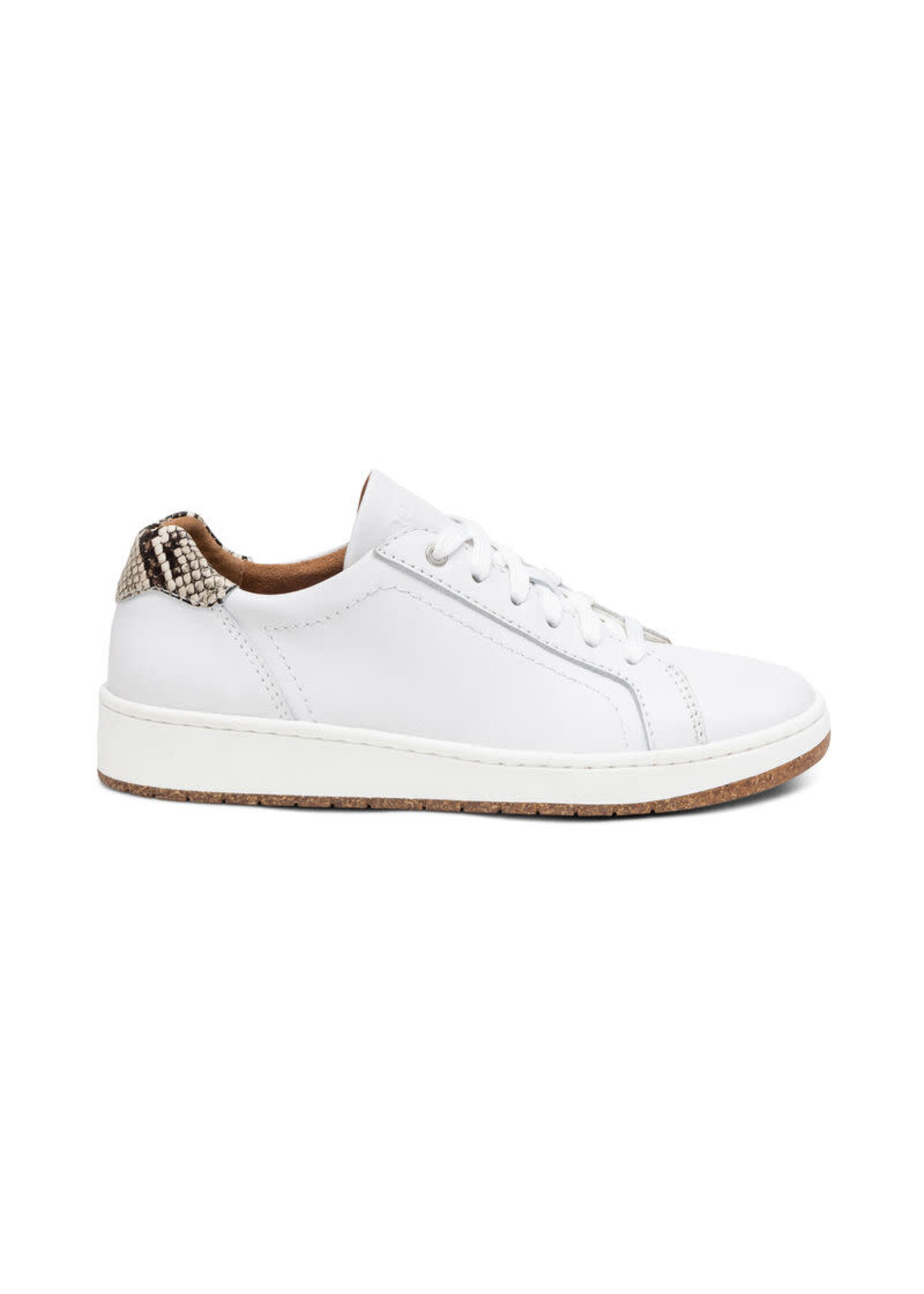 Aetrex Blake White Leather Sneaker by Aetrex   35 & 36 Only    99.99 Blowout