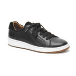 Aetrex Blake Black Leather Sneaker by Aetrex