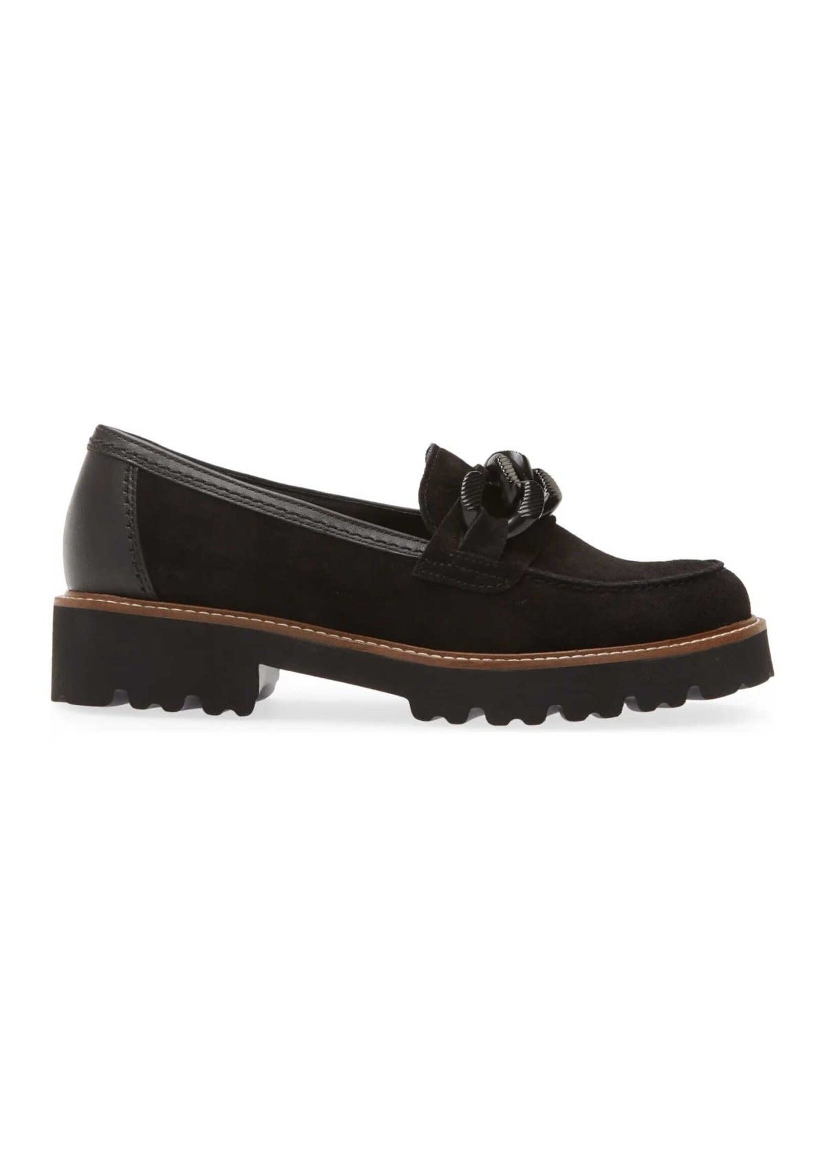 Gabor Dream Loafer Black Schwaz Suede  by Gabor 95.240