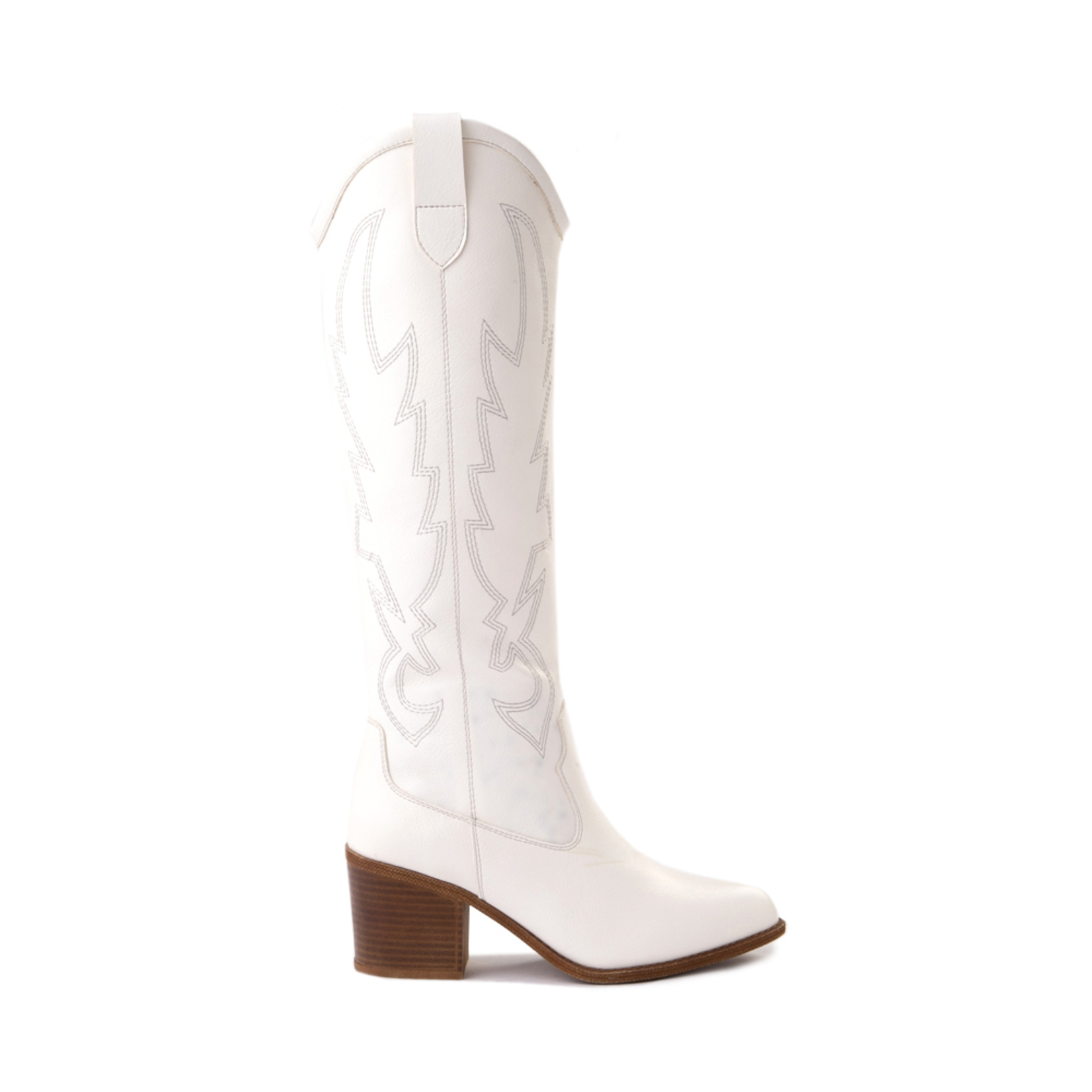 Chinese Laundry Upwind White Cowboy Boots by Dirty Laundry