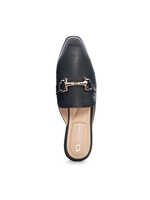 Score Tornardo Black Smooth Dress Mule by CL by Laundry