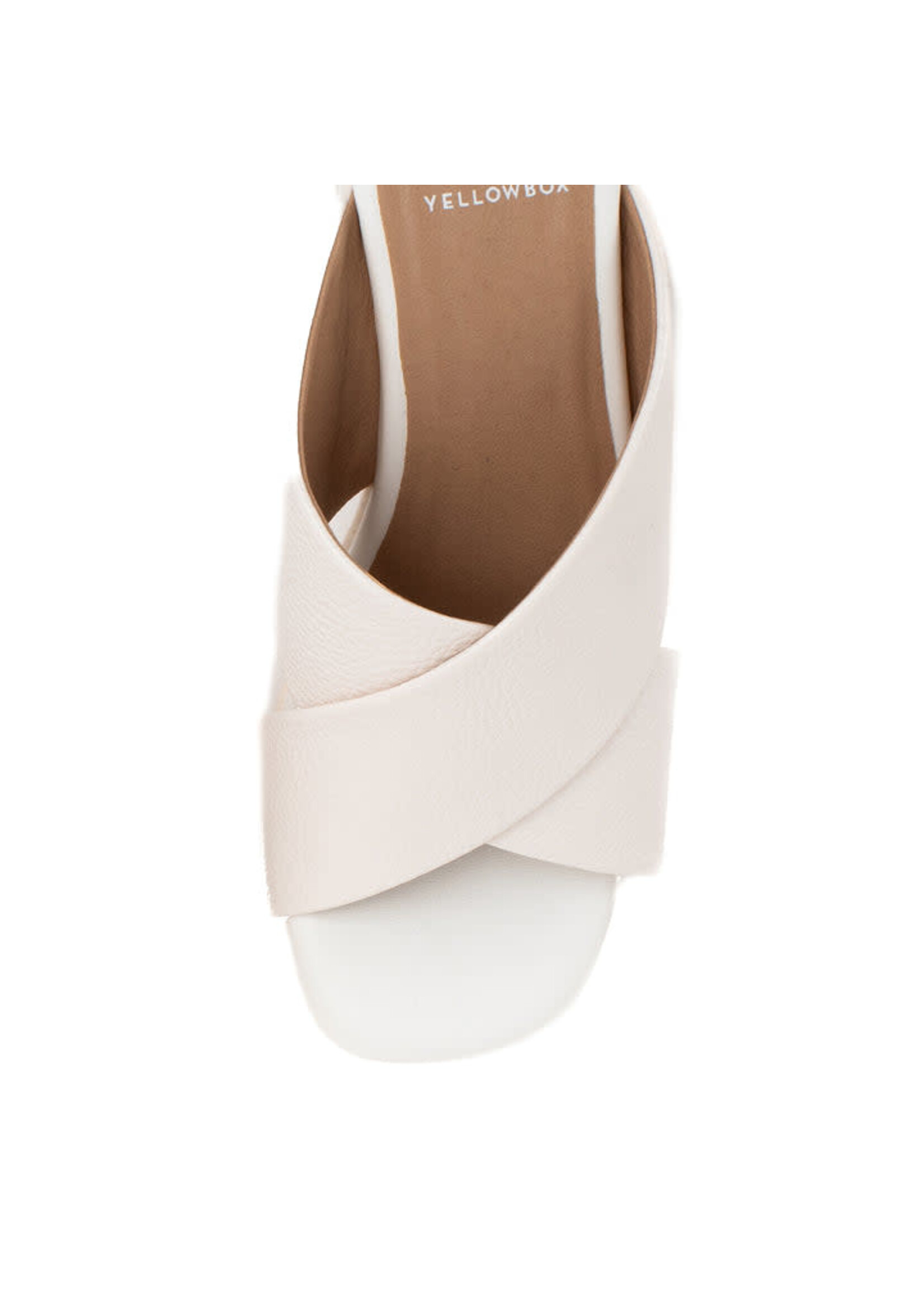 Yellow Box Shoes Ovilia in Ivory Platform by Yellow Box