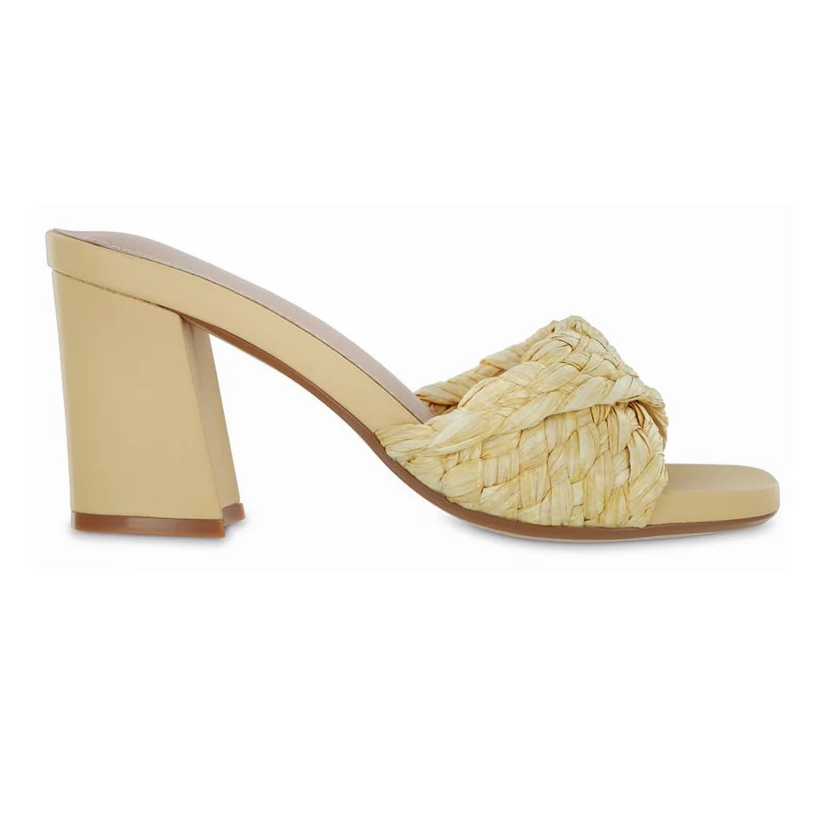 Mia Shoes Minna Sandal Natural By MIA