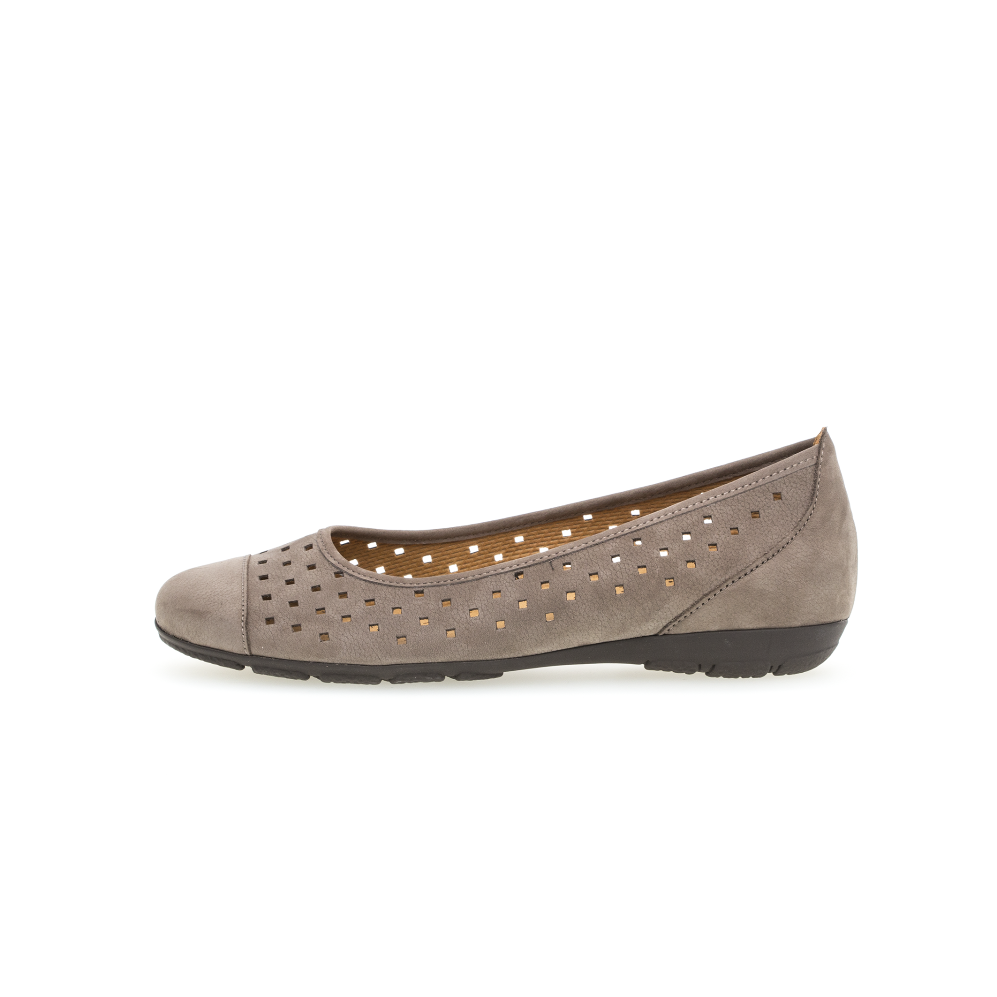 Deana Perforated Flat Nubuk Lavato Wallaby by Gabor 24.169.19 - For The Love of Shoes NY