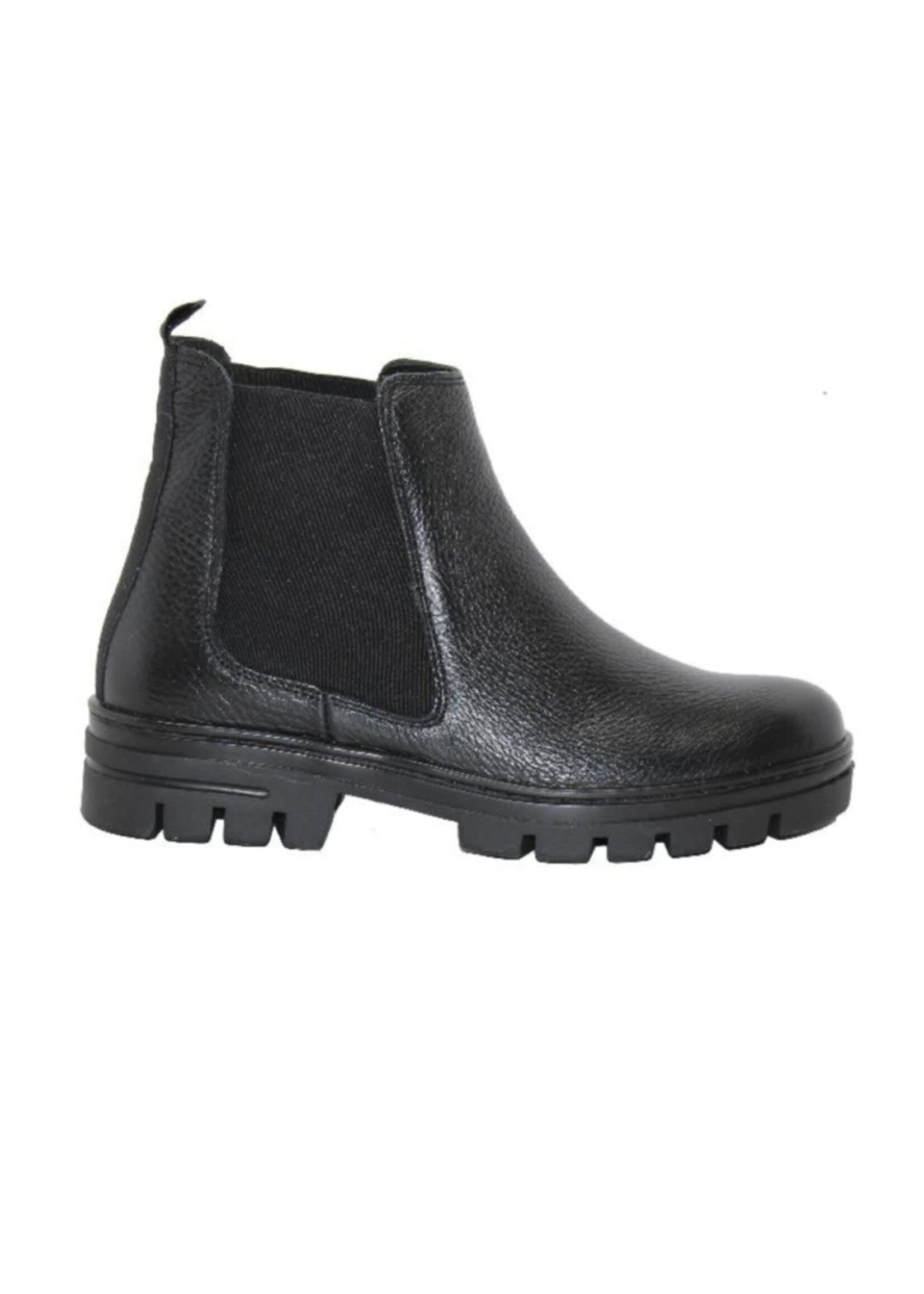 Eric Michael Bethany Black Leather Chelsea Boot by Eric Michael  25% Off