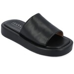 Journee Footwear Denrie Black Slide by Journee Size 7 Only
