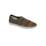 Eric Michael Lucy Tan Mosaic Slip On by Eric Michael