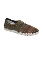 Eric Michael Lucy Tan Mosaic Slip On by Eric Michael