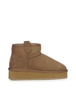 Emu Australia Foy Flatform Micro in Chestnut by EMU Water Resistant  $99.99 Blowout