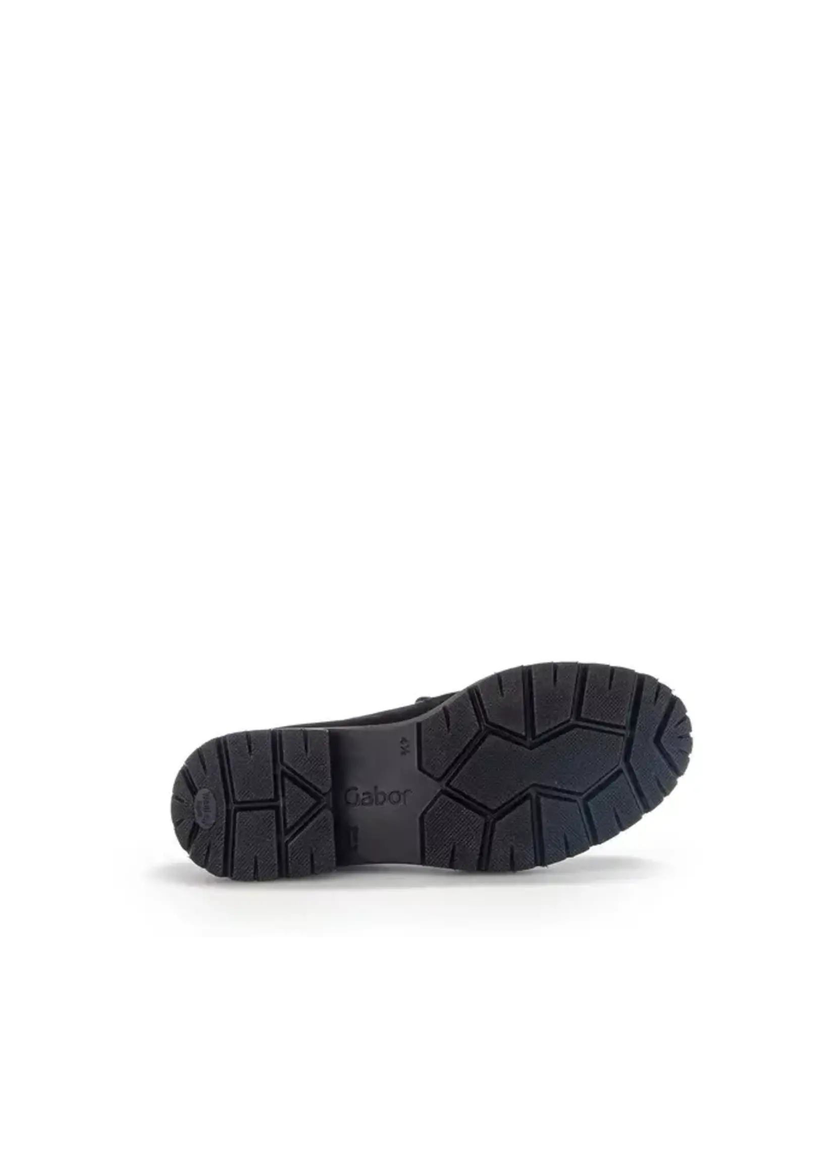 Gabor Chunky Black Nubuck Loafer By Gabor 35.233.17 50% Off