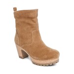 Aetrex Scarlett Cold Weather Boots in Honey Suede by Aetrex Water Resistant 25% Off