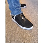 Gabor Dazzle Slip on Sneaker  In Black Suede by Gabor 33.231.17  25% Off 6 & 10