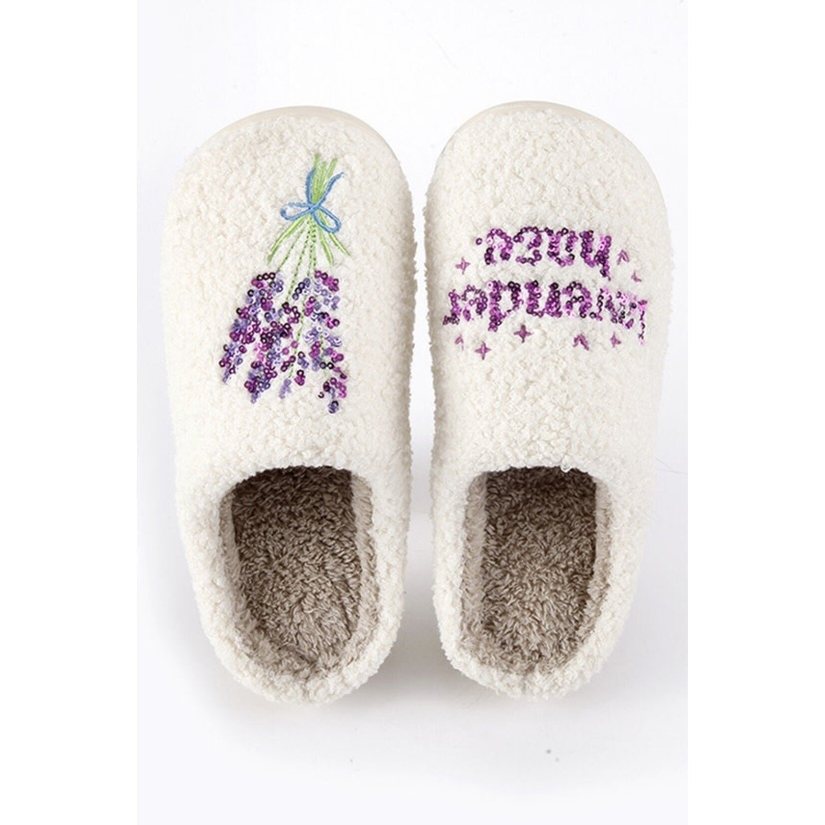 Lavender Haze Fleece Slippers Taylor Swiftie