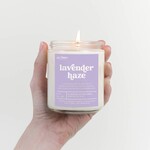 Lavender Haze Scented Soy Wax Candle by CE Craft