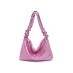 Urban Expressions Abbie Shoulder Evening Bag in Disco Pink by Urban Expression