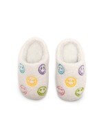 Living Royal Children's All Over Smiles Slippers by Living Royal