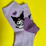 Sanrio Kuromi Crew  Socks