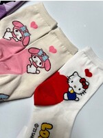 Sanrio Hello Kitty Crew  Socks