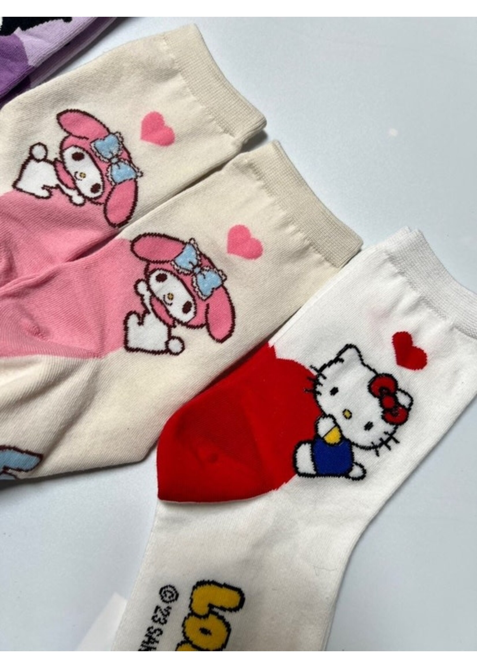Sanrio Hello Kitty Crew  Socks