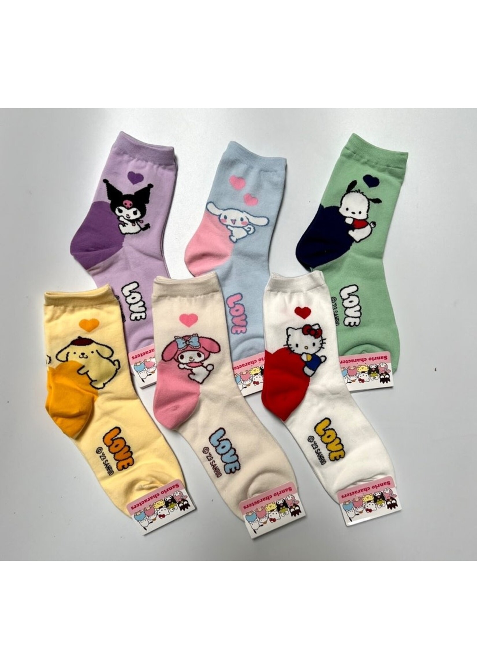 Sanrio Hello Kitty Crew  Socks