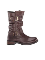 Eric Michael Noelle Brown Leather By Eric Michaels  Size 8 Only 25% Off