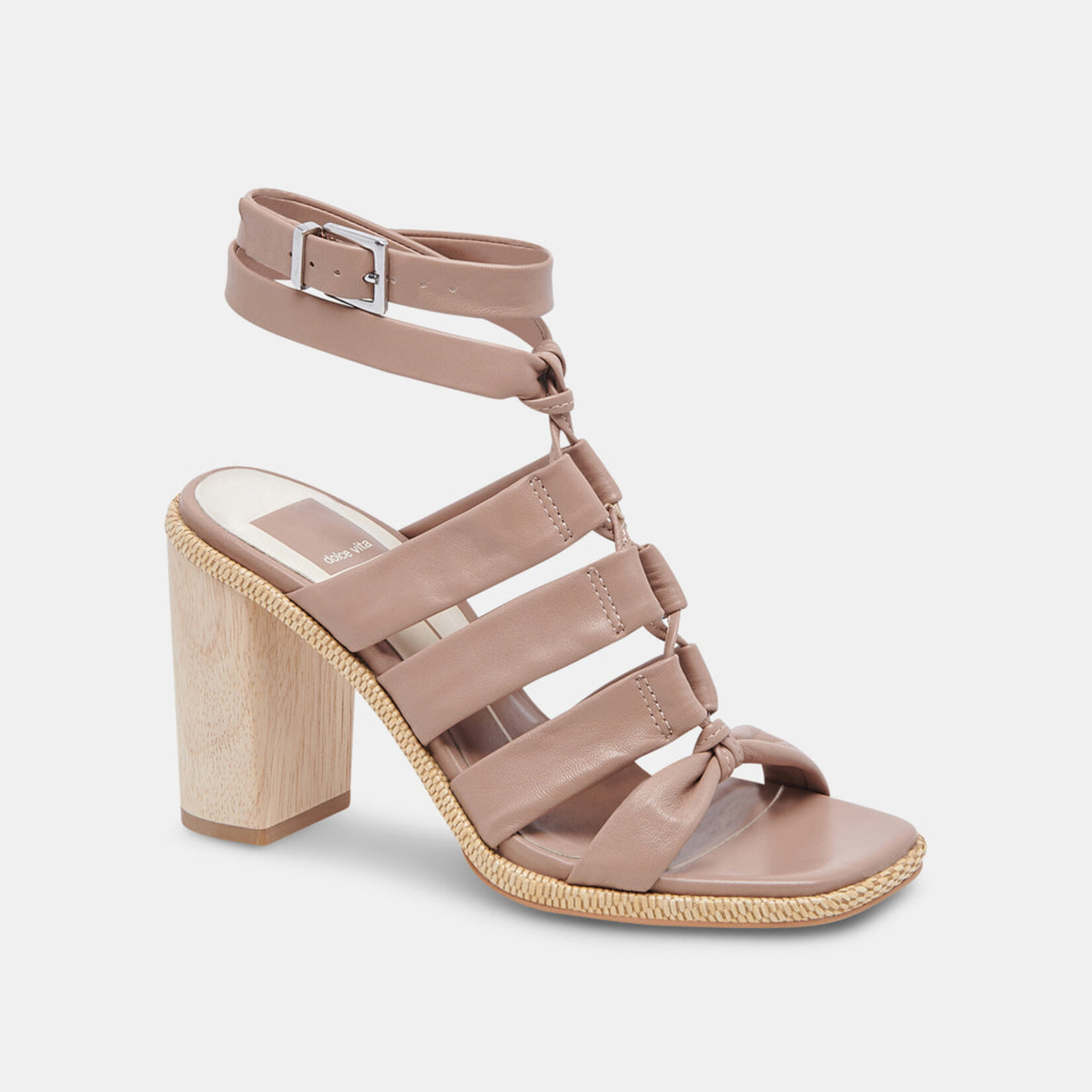 Dolce Vita Olema Cafe Leather Sandal by Dolce Vita